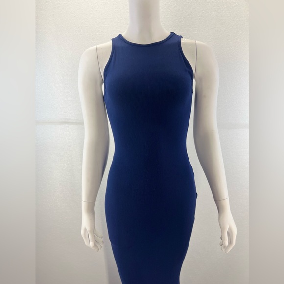 Women's Basic Summer Sexy Lounge Tank Long Dress Elegant Sleeveless Halter Neck - Picture 8 of 17